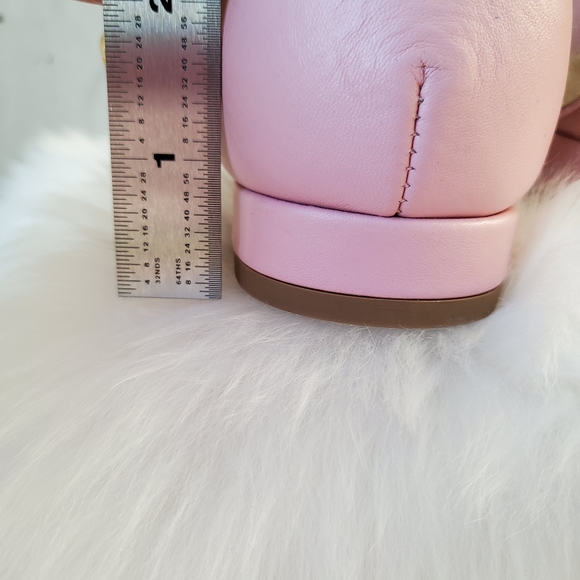 Anthropologie ruffle toe sandal pink size 10 - Picture 5 of 7